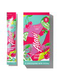 The front views of a 0.29oz stick and a 10-pack of Alani’s sugar-free Pink Slush Energy Drink Mix, flavored with other natural flavors and made with 200mg of caffeine.